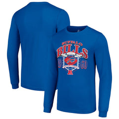 Buffalo Bills Starter Retro Long Sleeve Graphic T-Shirt Royal