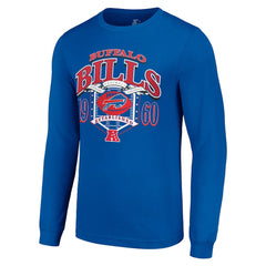 Buffalo Bills Starter Retro Long Sleeve Graphic T-Shirt Royal