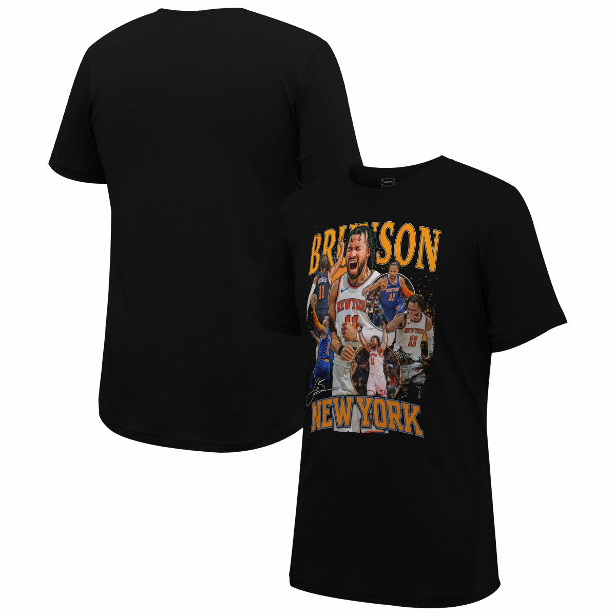 Jalen Brunson New York Knicks Stadium Essentials Unisex Player Crossroads T-Shirt Black