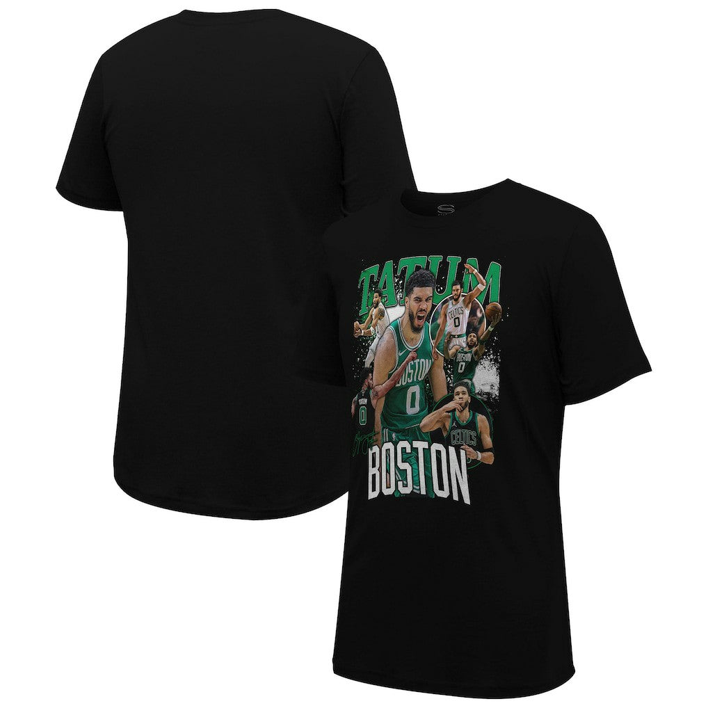 Jayson Tatum Boston Celtics Stadium Essentials Unisex Player Crossroads T-Shirt Black