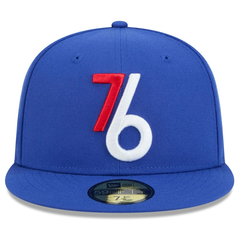 Philadelphia 76ers 2024/25 City Edition Alternate 59FIFTY Fitted Hat Royal