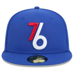 Philadelphia 76ers 2024/25 City Edition Alternate 59FIFTY Fitted Hat Royal