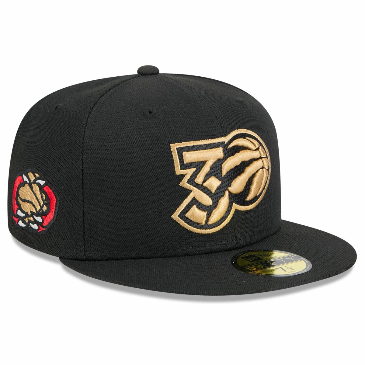 Toronto Raptors 2024/25 City Edition Alternate 59FIFTY Fitted Hat Black