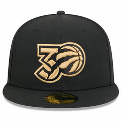 Toronto Raptors 2024/25 City Edition Alternate 59FIFTY Fitted Hat Black