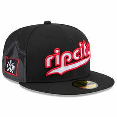 Portland Trail Blazers 2024/25 City Edition 59FIFTY Fitted Hat Black