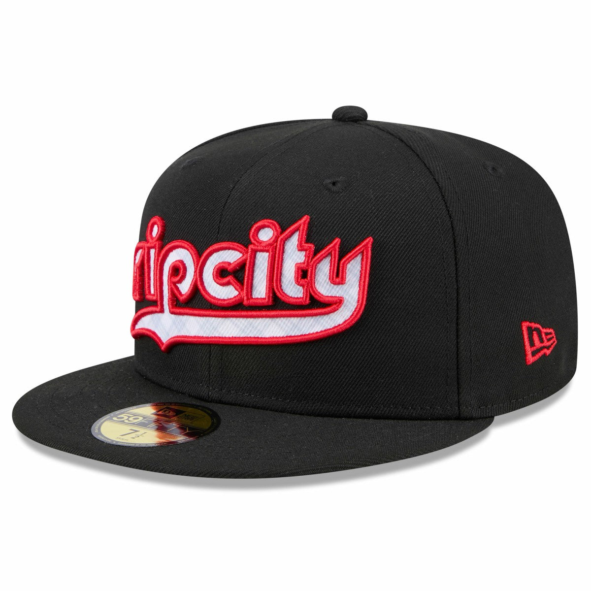 Portland Trail Blazers 2024/25 City Edition 59FIFTY Fitted Hat Black