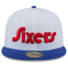 Philadelphia 76ers 2024/25 City Edition 59FIFTY Fitted Hat White