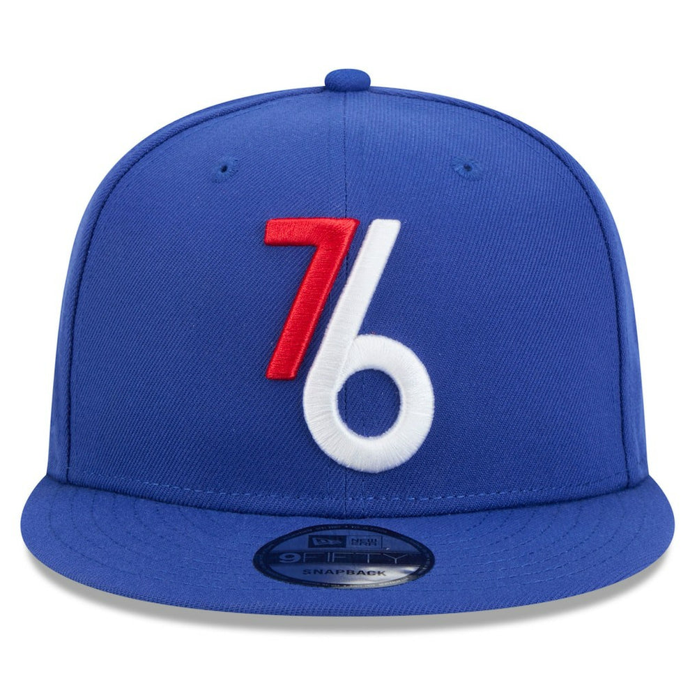 Philadelphia 76ers 2024/25 City Edition Alternate 9FIFTY Snapback Hat Royal