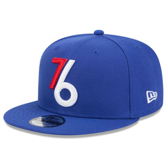 Philadelphia 76ers 2024/25 City Edition Alternate 9FIFTY Snapback Hat Royal