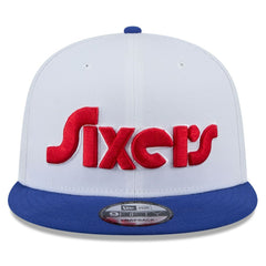 Philadelphia 76ers 2024/25 City Edition 9FIFTY Snapback Hat White