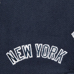 New York Yankees Mitchell & Ness Full Frontal Snapback Hat - Navy Hats