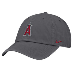 Los Angeles Angels Nike Club Adjustable Hat - Gray Hats