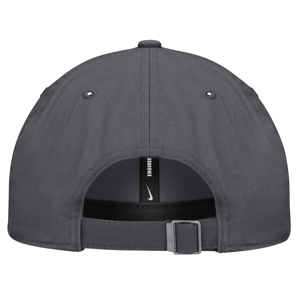 Miami Marlins Nike Club Adjustable Hat - Gray Hats