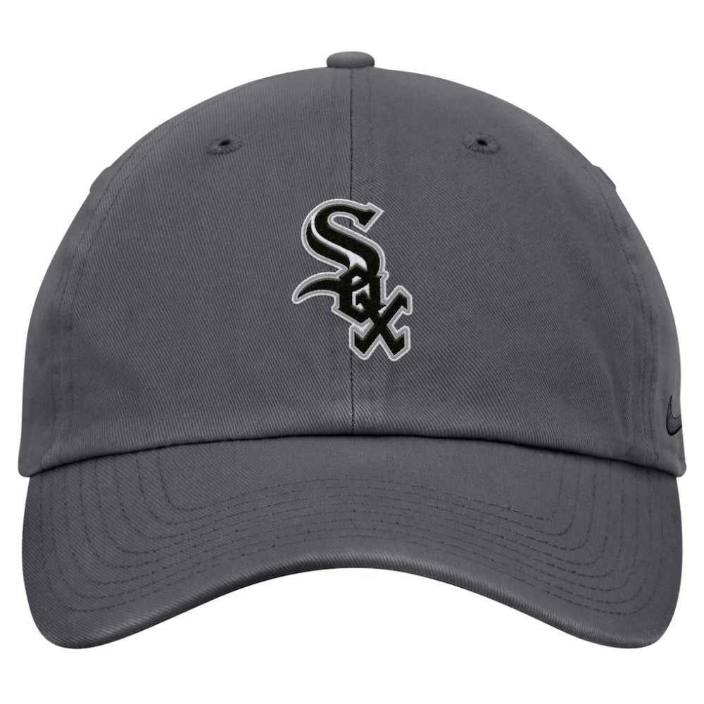 Chicago White Sox Nike Club Adjustable Hat - Gray Hats