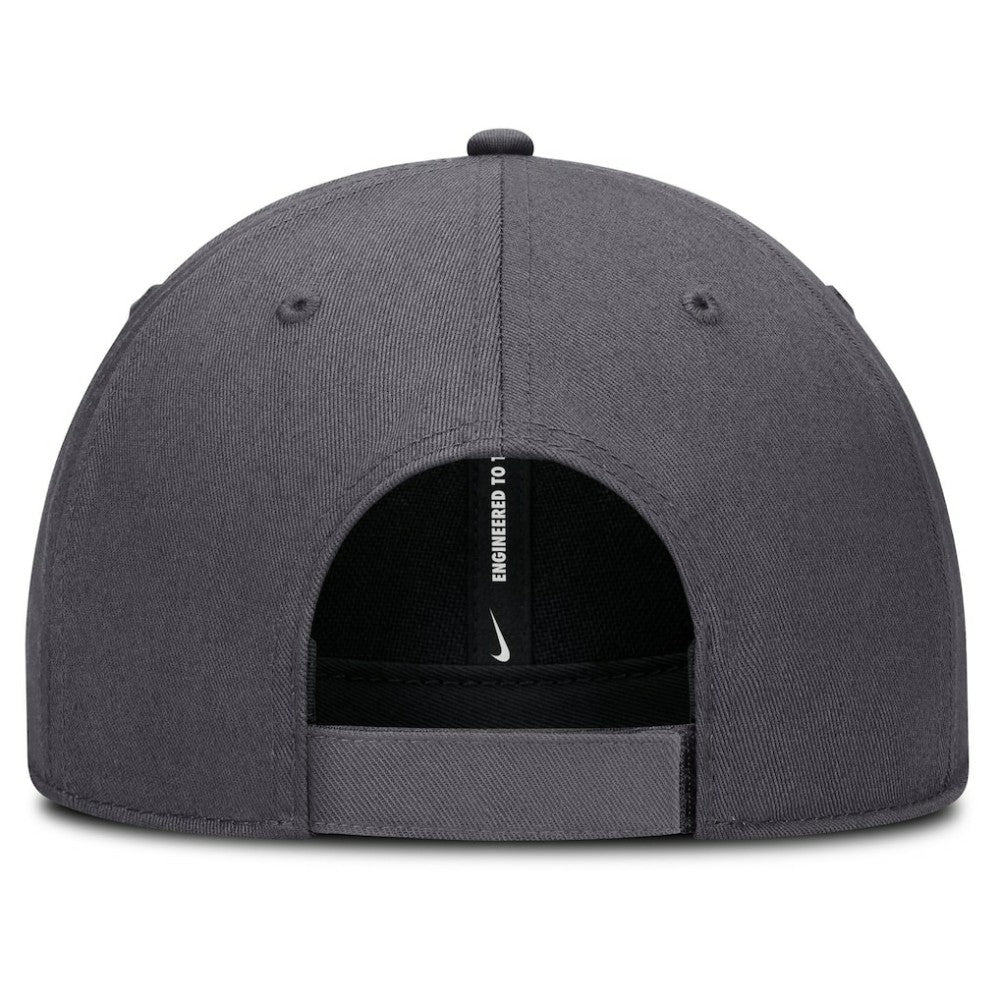 San Diego Padres Nike Club Performance Adjustable Hat - Gray Hats