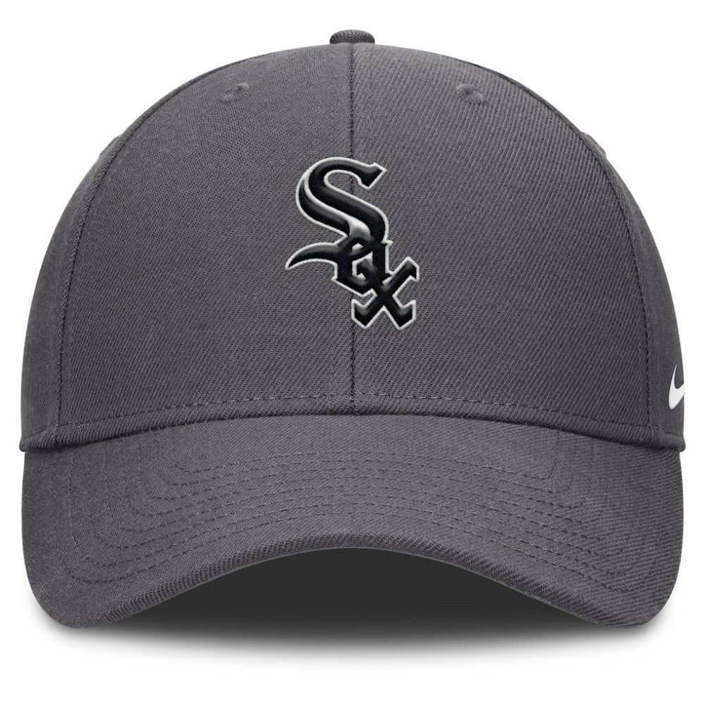 Chicago White Sox Nike Club Performance Adjustable Hat - Gray Hats