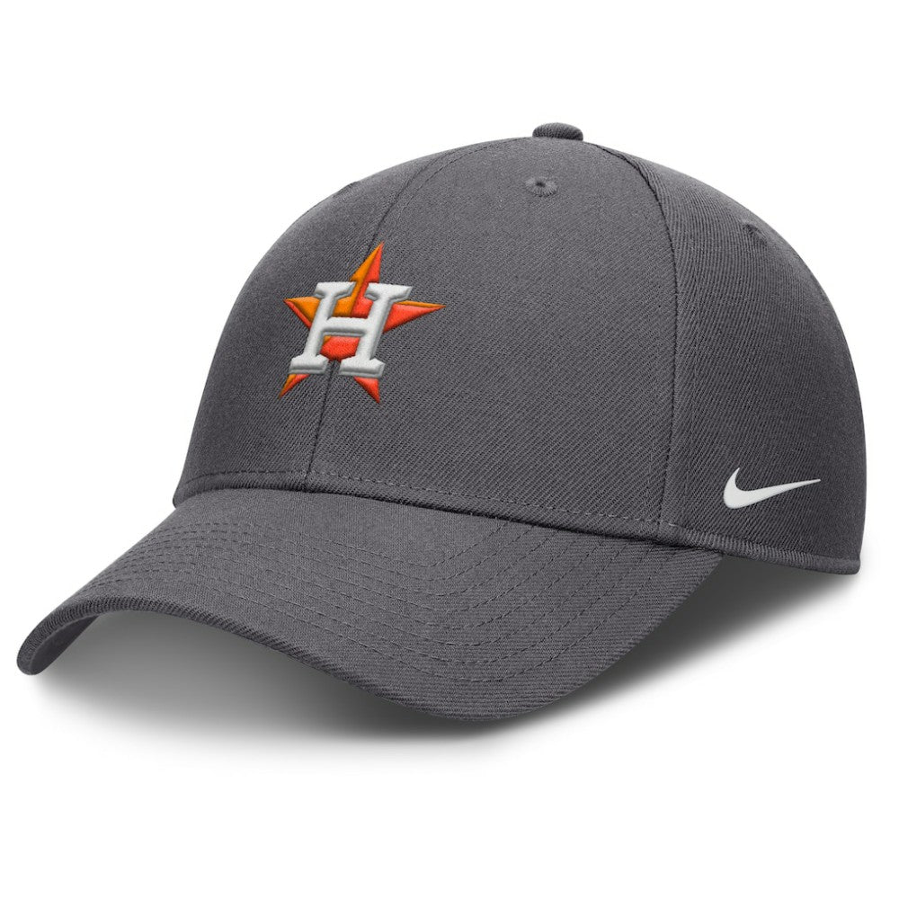Houston Astros Nike Club Performance Adjustable Hat - Gray Hats