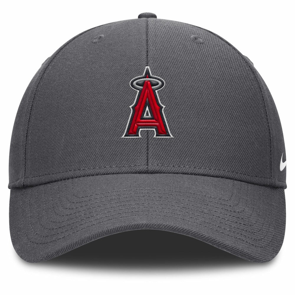 Los Angeles Angels Nike Club Performance Adjustable Hat - Gray Hats