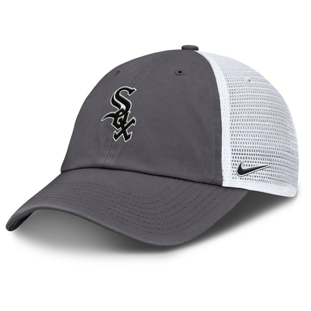 Chicago White Sox Nike Adjustable Trucker Hat - Gray Hats