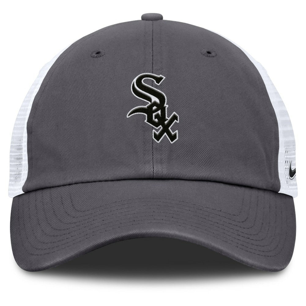 Chicago White Sox Nike Adjustable Trucker Hat - Gray Hats