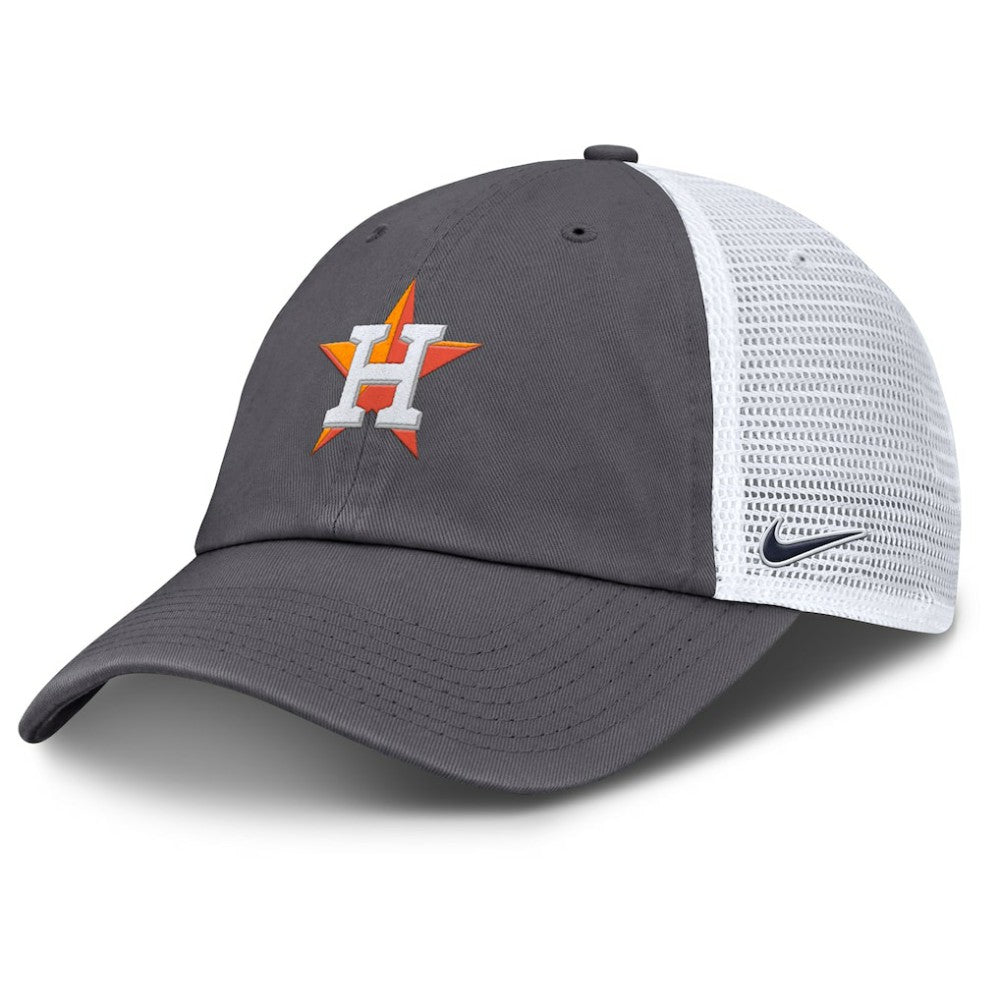 Houston Astros Nike Adjustable Trucker Hat - Gray Hats