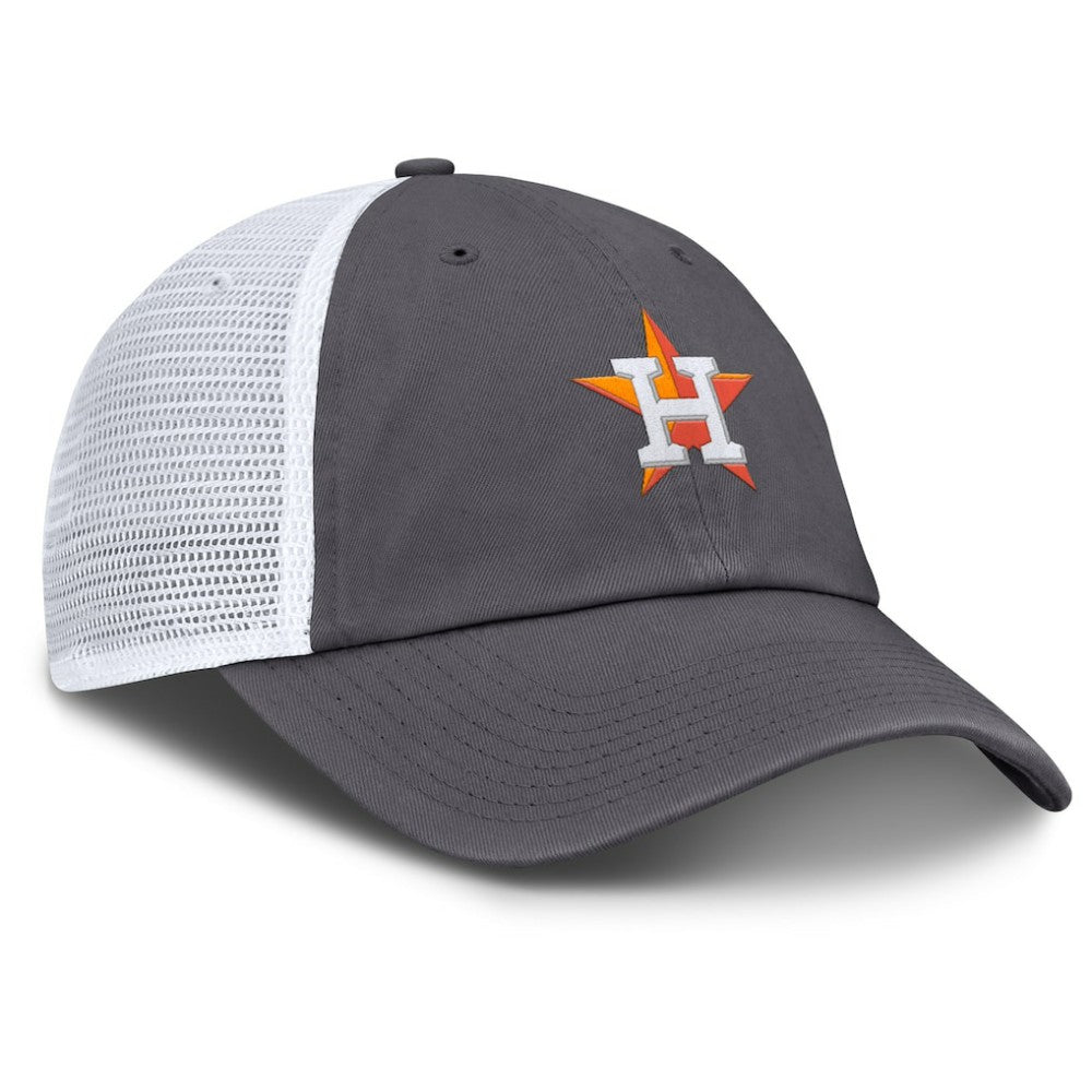 Houston Astros Nike Adjustable Trucker Hat - Gray Hats