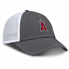 Los Angeles Angels Nike Adjustable Trucker Hat - Gray Hats