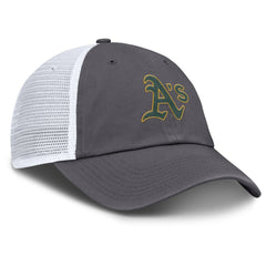 Athletics Nike Adjustable Trucker Hat - Gray Hats