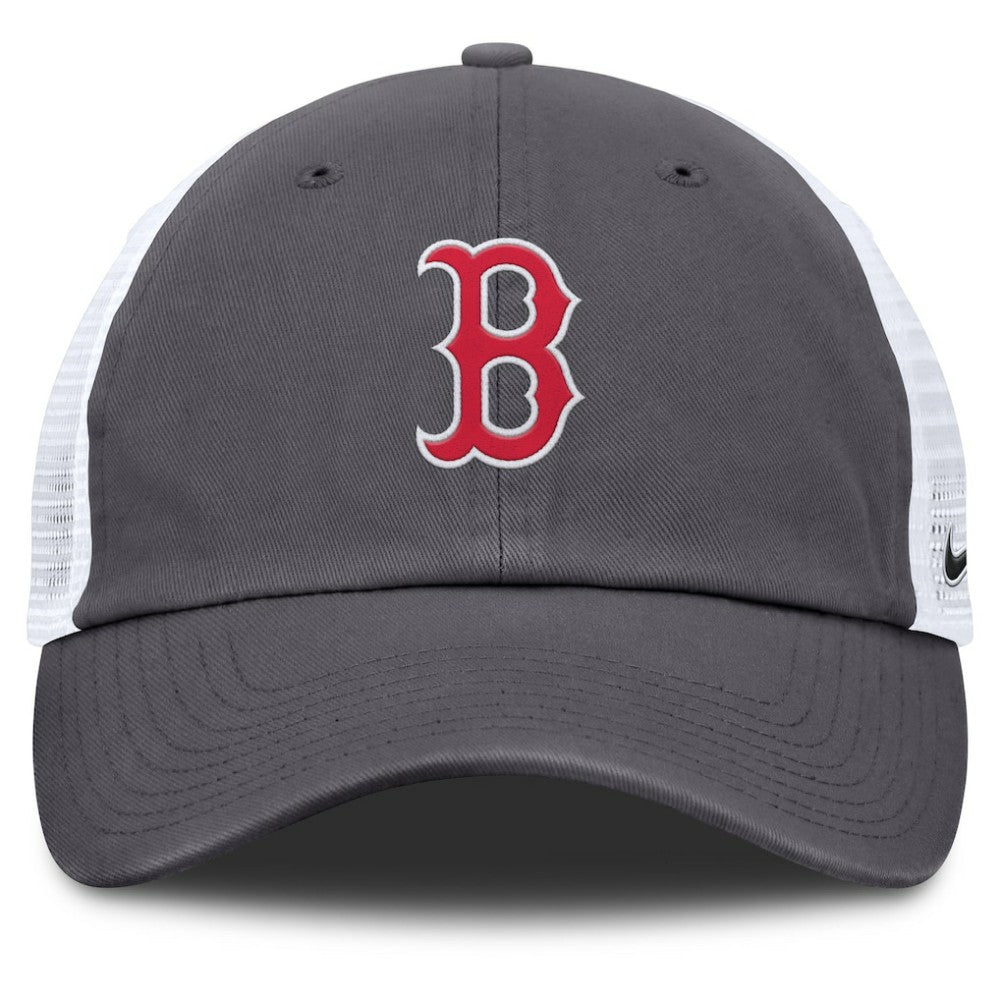 Boston Red Sox Nike Adjustable Trucker Hat - Gray Hats