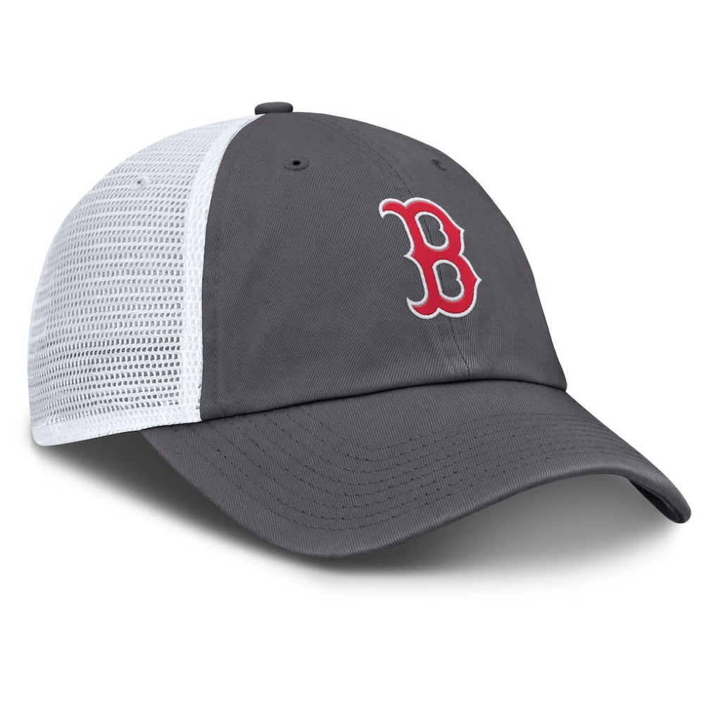Boston Red Sox Nike Adjustable Trucker Hat - Gray Hats