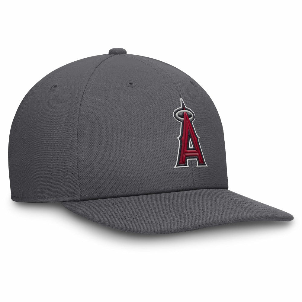 Los Angeles Angels Nike Pro Performance Snapback Hat - Gray Hats