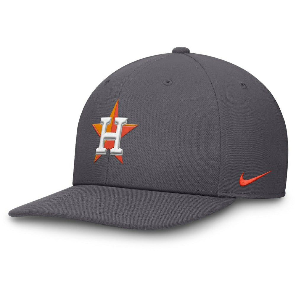 Houston Astros Nike Pro Performance Snapback Hat - Gray Hats