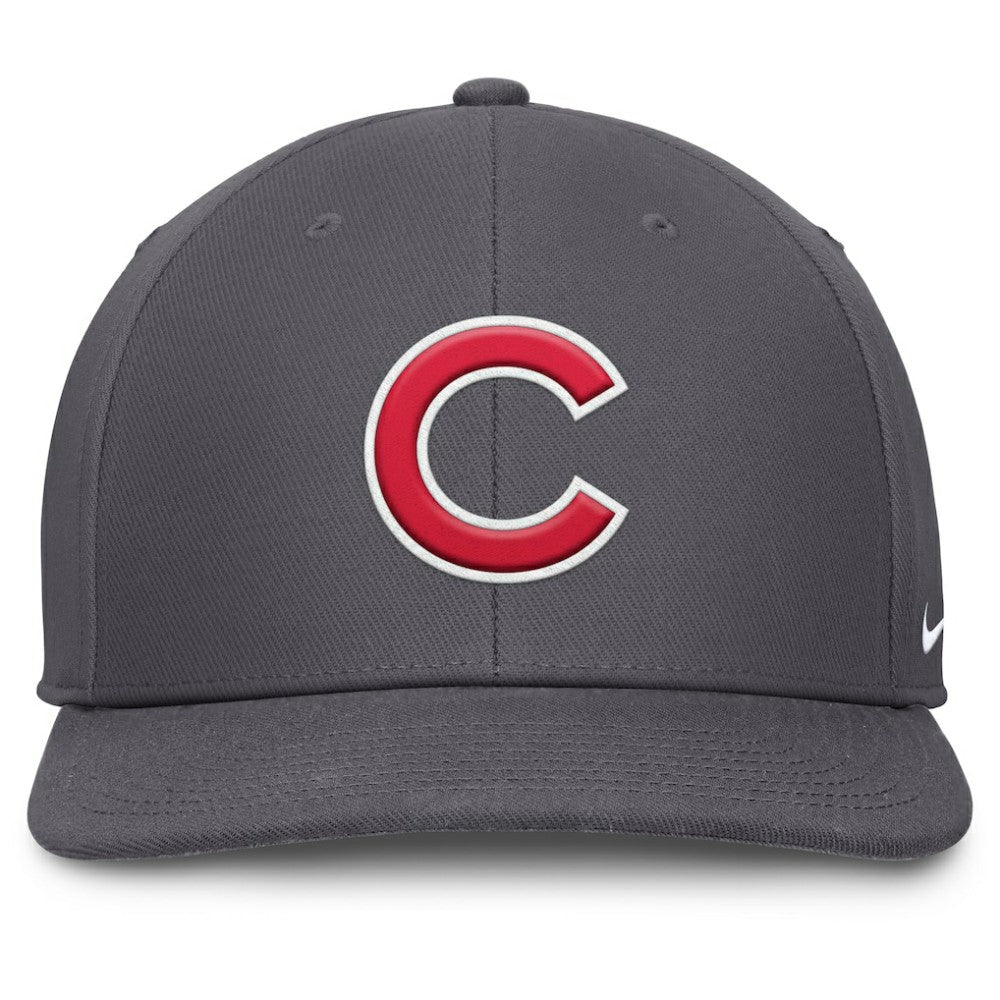 Chicago Cubs Nike Pro Performance Snapback Hat - Gray Hats
