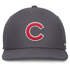 Chicago Cubs Nike Pro Performance Snapback Hat - Gray Hats