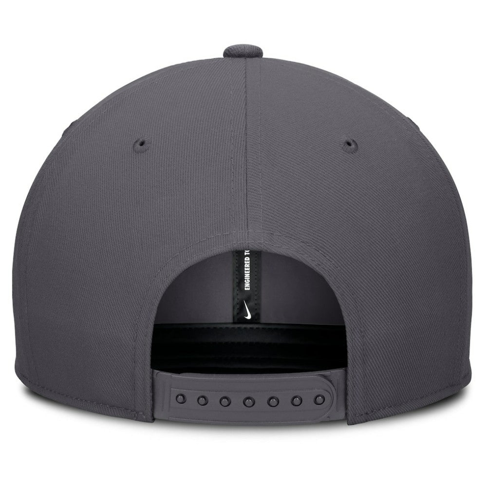 Chicago Cubs Nike Pro Performance Snapback Hat - Gray Hats