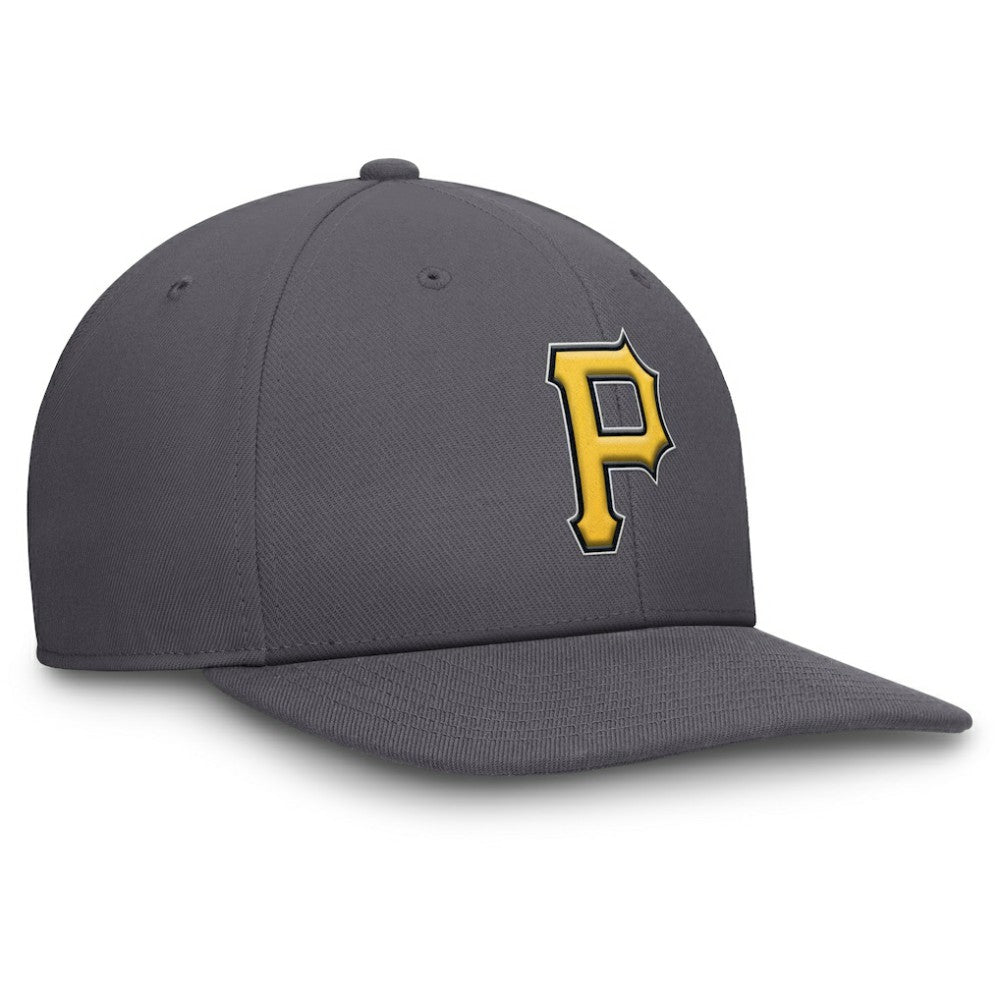 Pittsburgh Pirates Nike Pro Performance Snapback Hat - Gray Hats