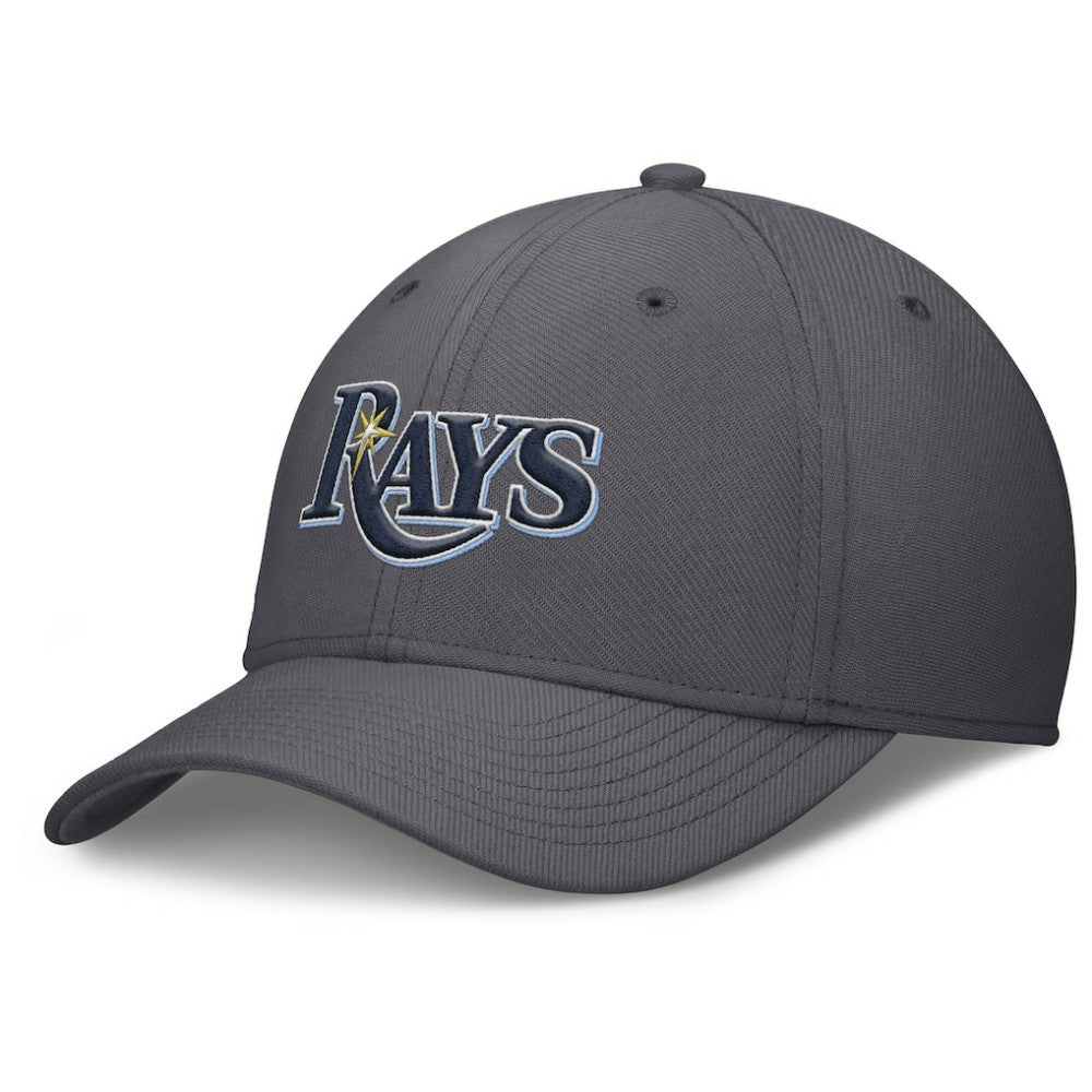 Tampa Bay Rays Nike Swoosh Performance Flex Hat - Gray Hats