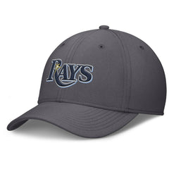 Tampa Bay Rays Nike Swoosh Performance Flex Hat - Gray Hats