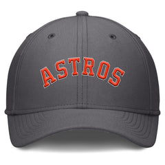 Houston Astros Nike Swoosh Performance Flex Hat - Charcoal Hats