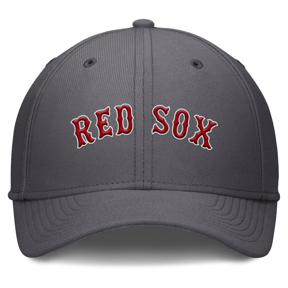 Boston Red Sox Nike Swoosh Performance Flex Hat - Gray Hats