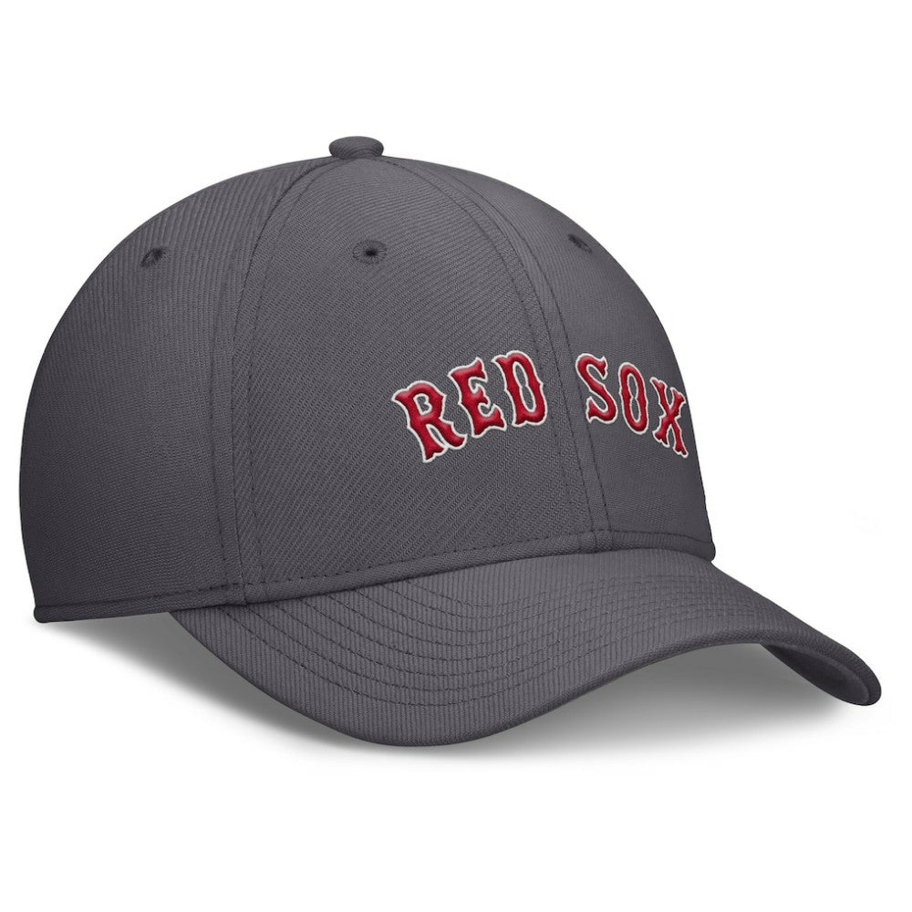 Boston Red Sox Nike Swoosh Performance Flex Hat - Gray Hats