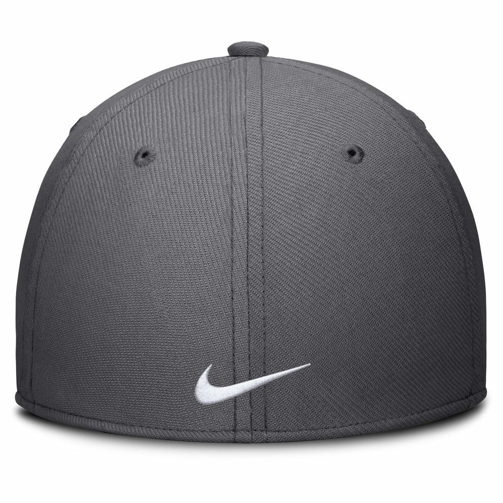 Miami Marlins Nike Swoosh Performance Flex Hat - Gray Hats