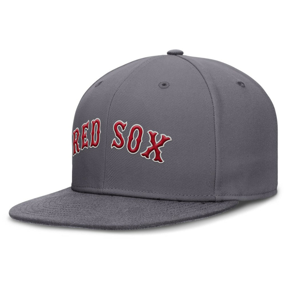 Boston Red Sox Nike Performance True Fitted Hat - Gray Hats