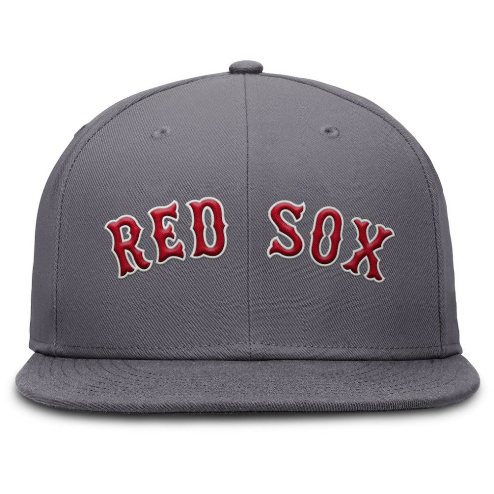 Boston Red Sox Nike Performance True Fitted Hat - Gray Hats