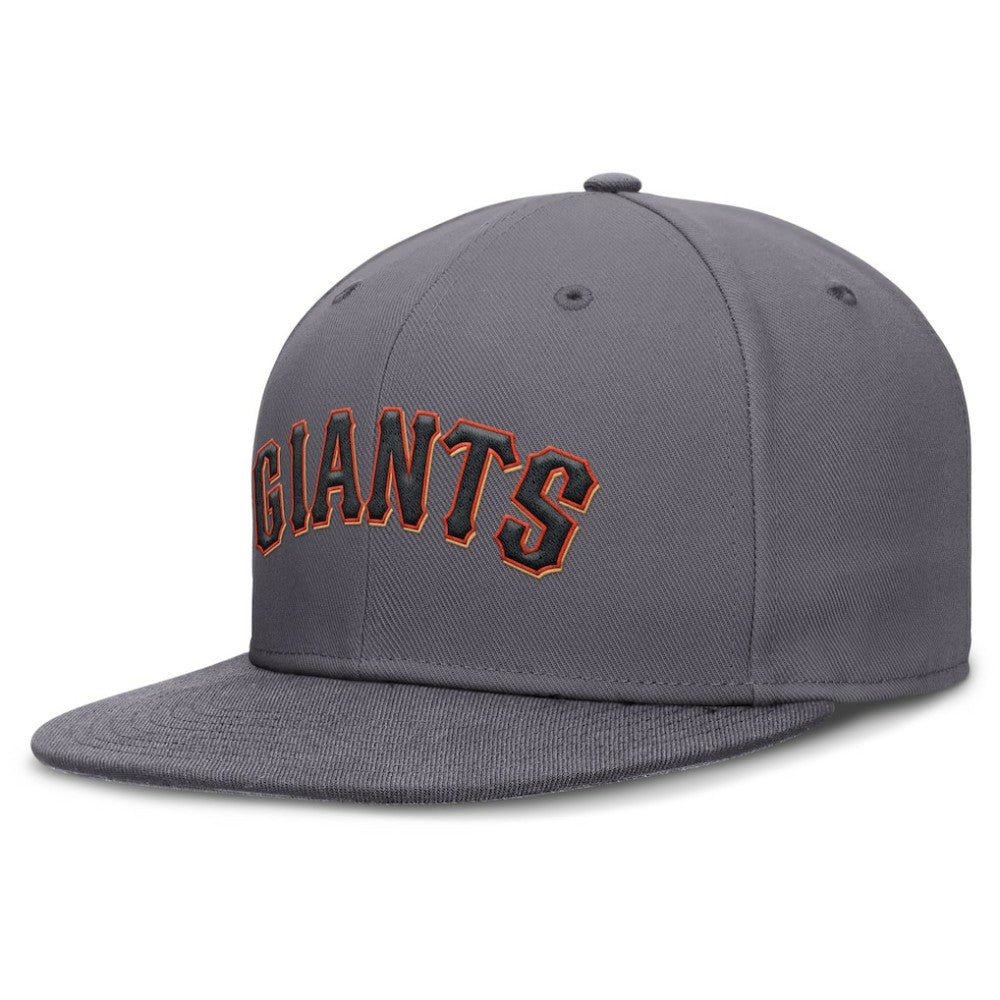 San Francisco Giants Nike Performance True Fitted Hat - Gray Hats