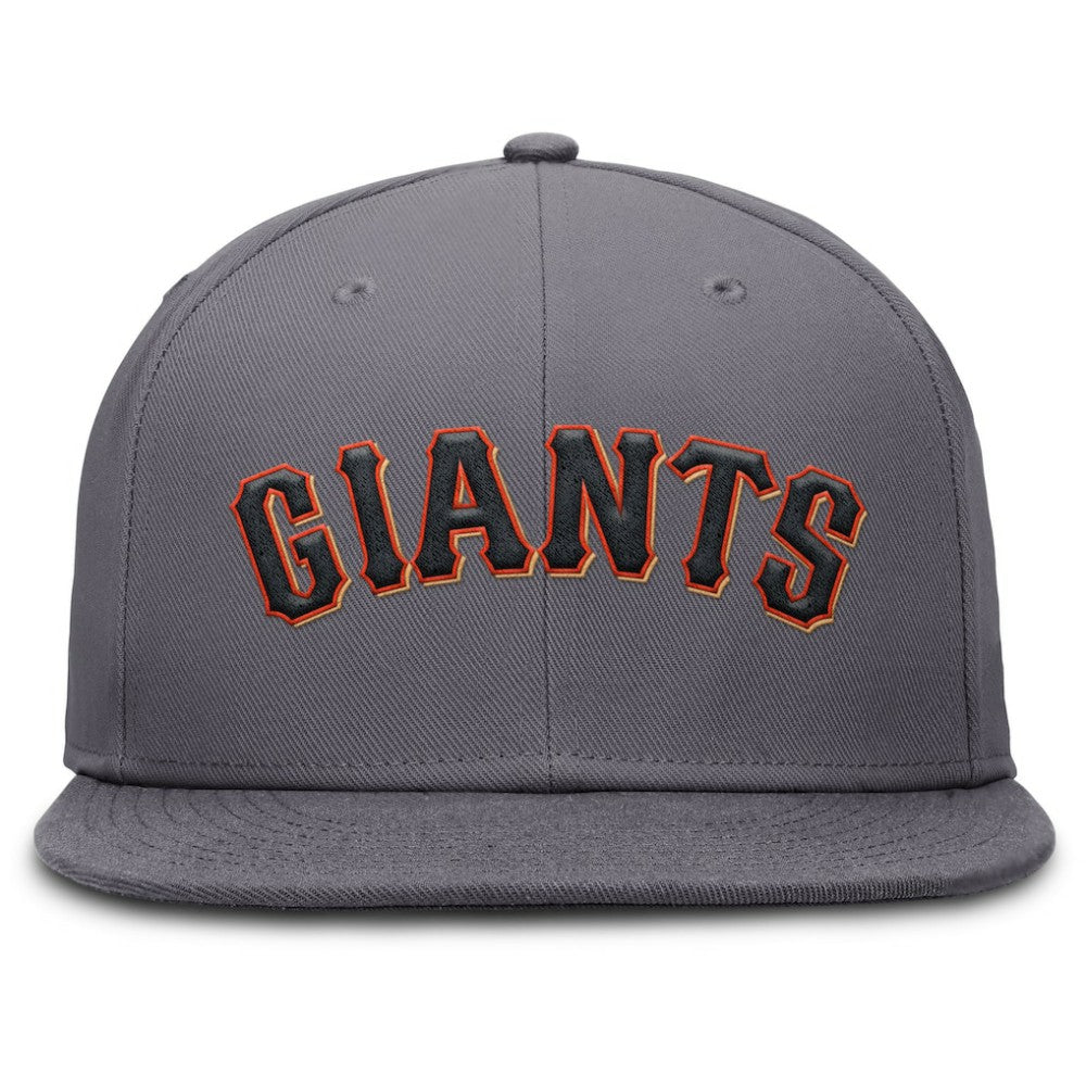 San Francisco Giants Nike Performance True Fitted Hat - Gray Hats