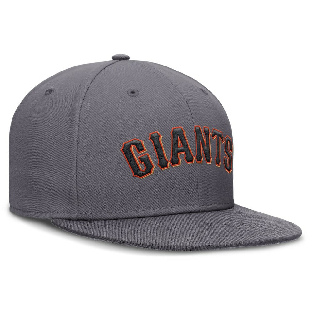 San Francisco Giants Nike Performance True Fitted Hat - Gray Hats