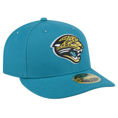 Jacksonville Jaguars New Era Throwback Logo Omaha Low Profile 59FIFTY Fitted Hat Teal
