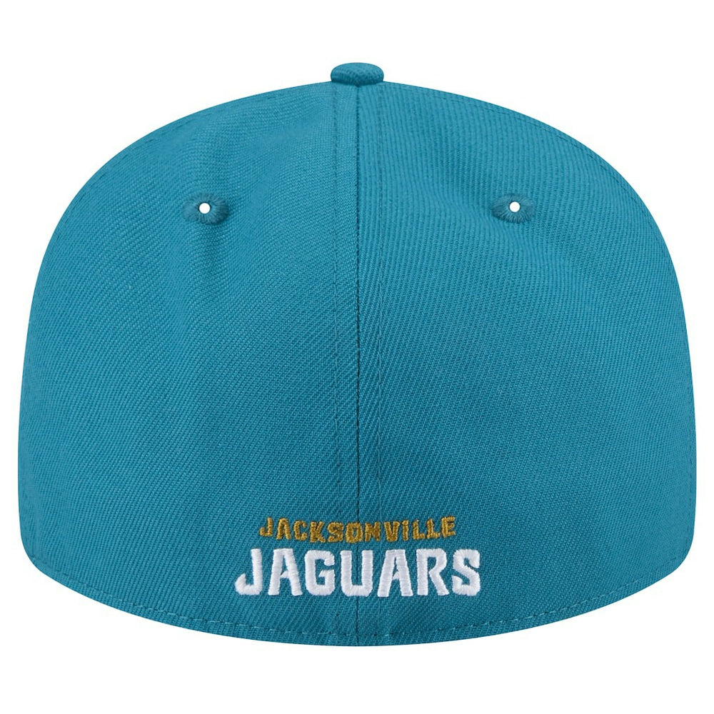 Jacksonville Jaguars New Era Throwback Logo Omaha Low Profile 59FIFTY Fitted Hat Teal
