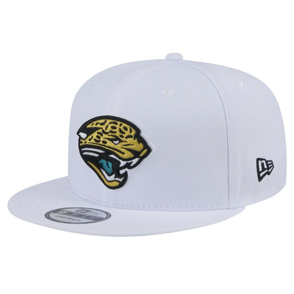 Jacksonville Jaguars New Era Throwback Logo Standard 9FIFTY Snapback Hat White